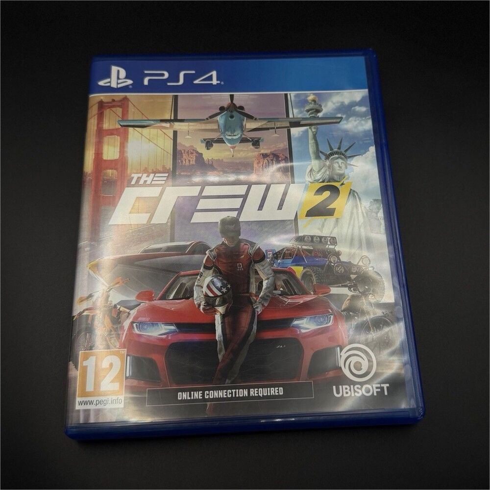 Ubisoft The Crew 2 Racing Car Racing Game for Sony PlayStation 4 PS4 2018 PAL